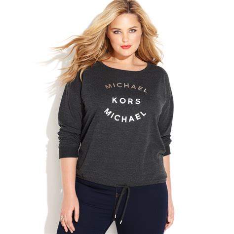 michael kors sweater sleeve jacket|Michael Kors sweatsuits for women.